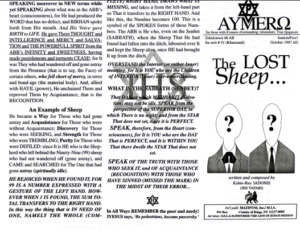AYMERO | Rastafari Study Tracts #51 | The LOST Sheep...
