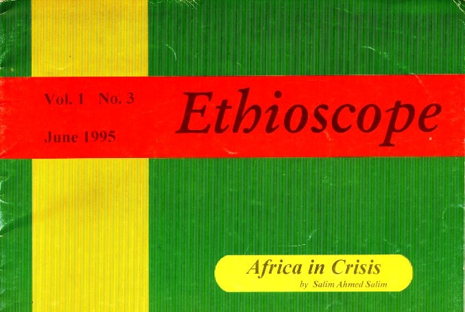 Ethioscope Magazine June 1995 - Ethiopia And Israel - pg 36-40